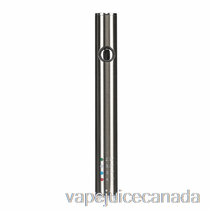Vape Disposable Canada Leaf Buddi Max 2 II 350mAh Battery Silver